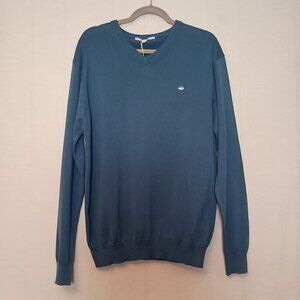 Southern Tide Cotton Pull-Over Sweater Preppy Nautical Long Sleeve Size Med New